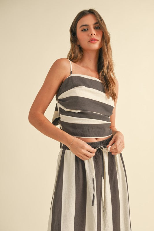 Solana Tie Back Top