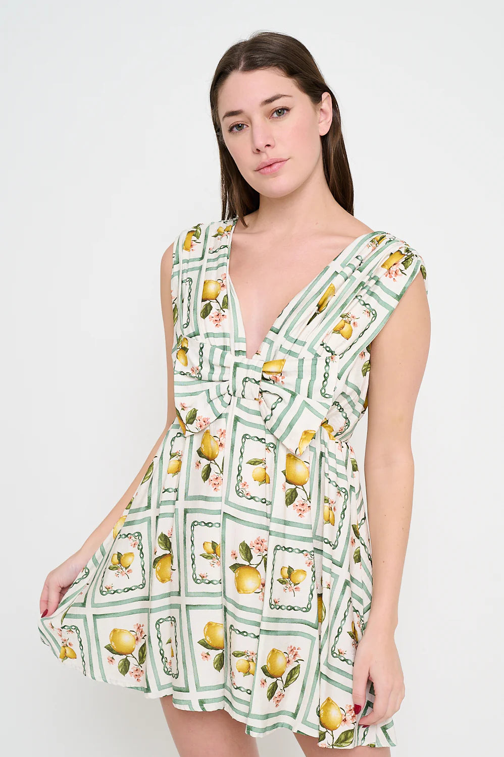 Lemon Grove Bow Dress