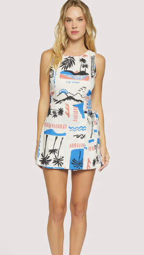 Azure Paradiso Romper