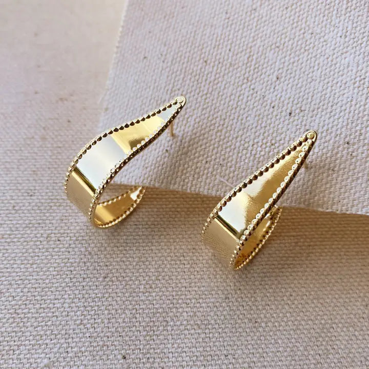 18K Gold Filled Sweden Earrings