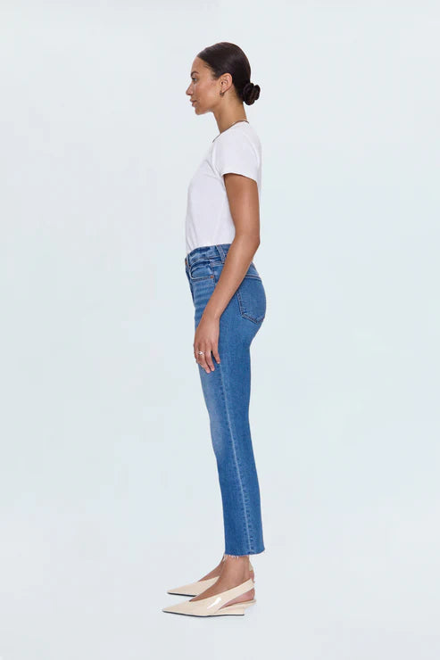 Lennon High Rise Boot Jeans Pistola
