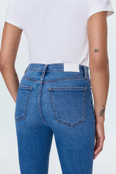 Lennon High Rise Boot Jeans Pistola