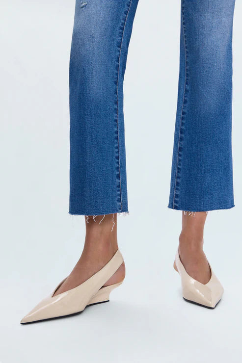 Lennon High Rise Boot Jeans Pistola