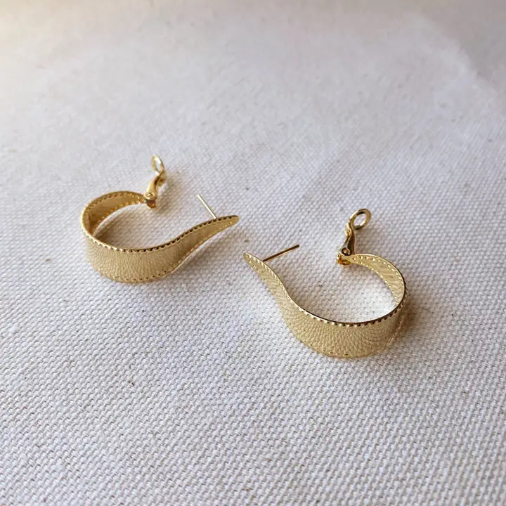 18K Gold Filled Sweden Earrings