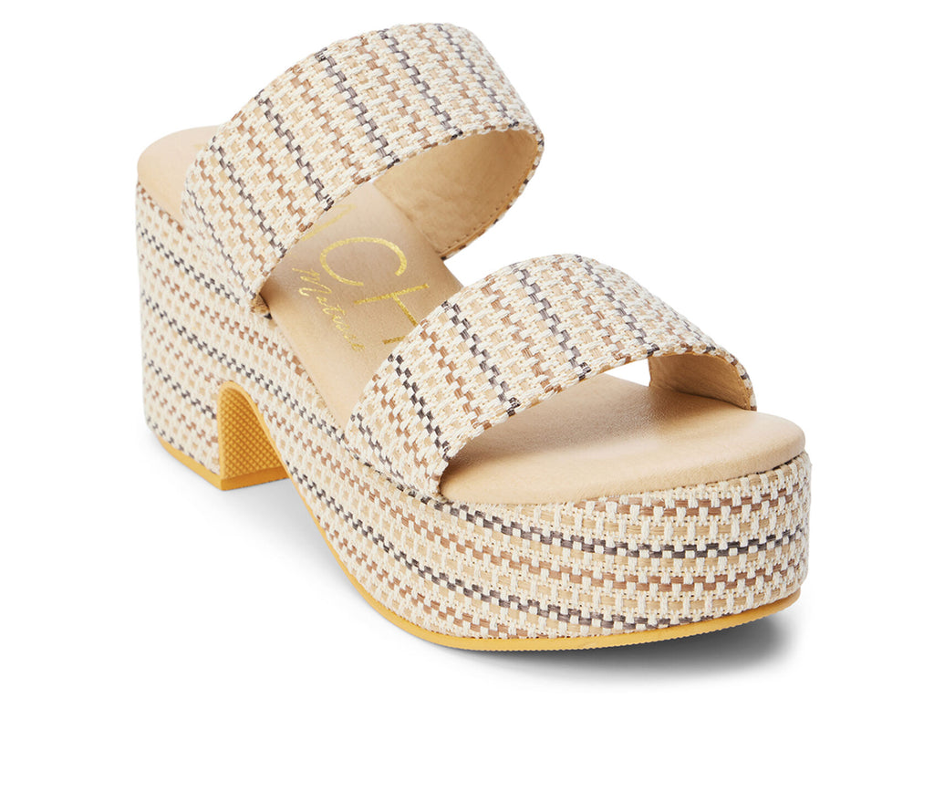 Ocean Ave Mosaic Platform Sandals