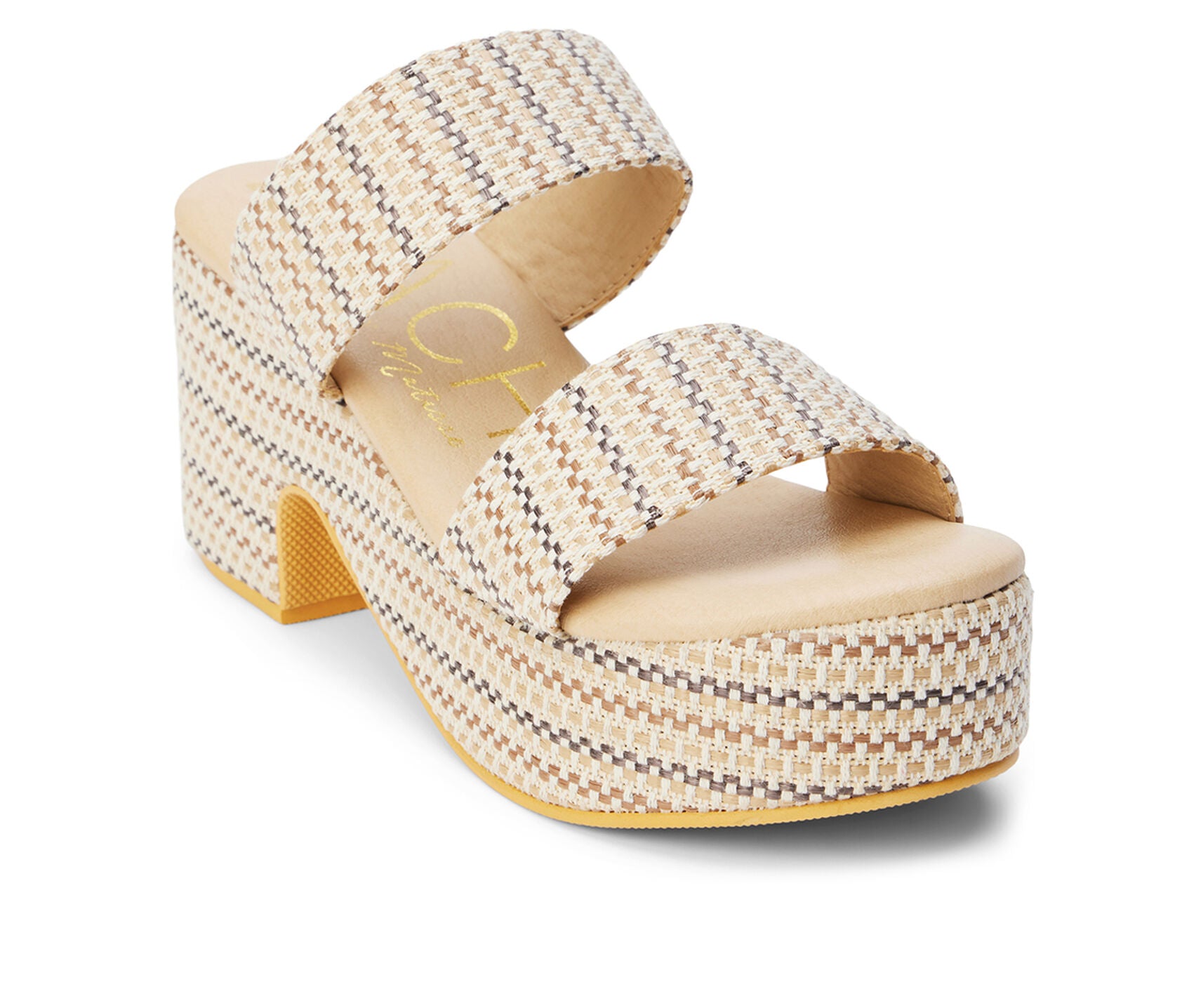 Ocean Ave Mosaic Platform Sandals