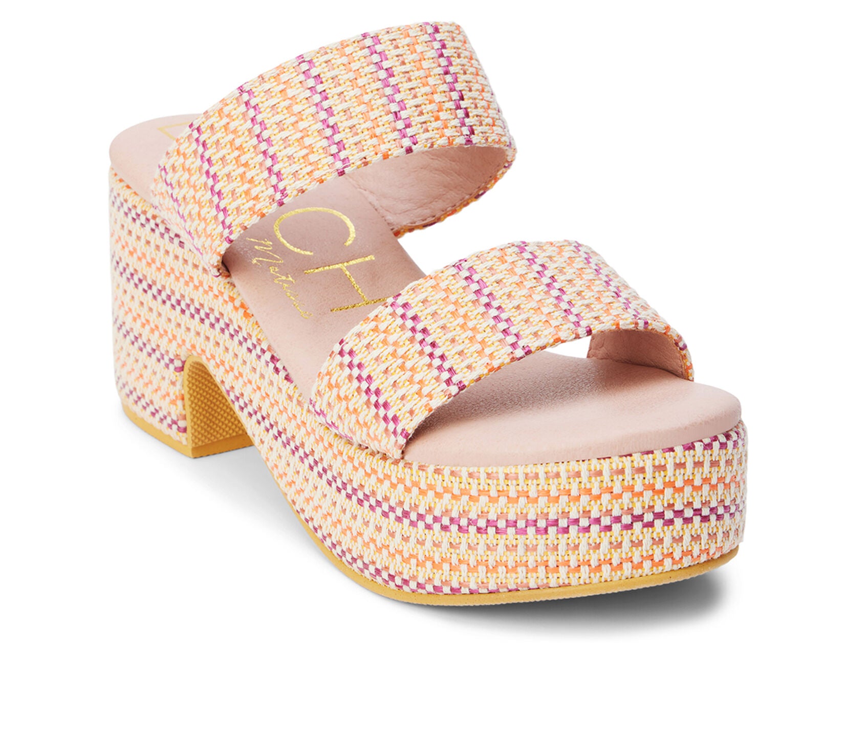 Ocean Ave Mosaic Platform Sandals