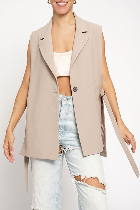 Natalie Open Vest