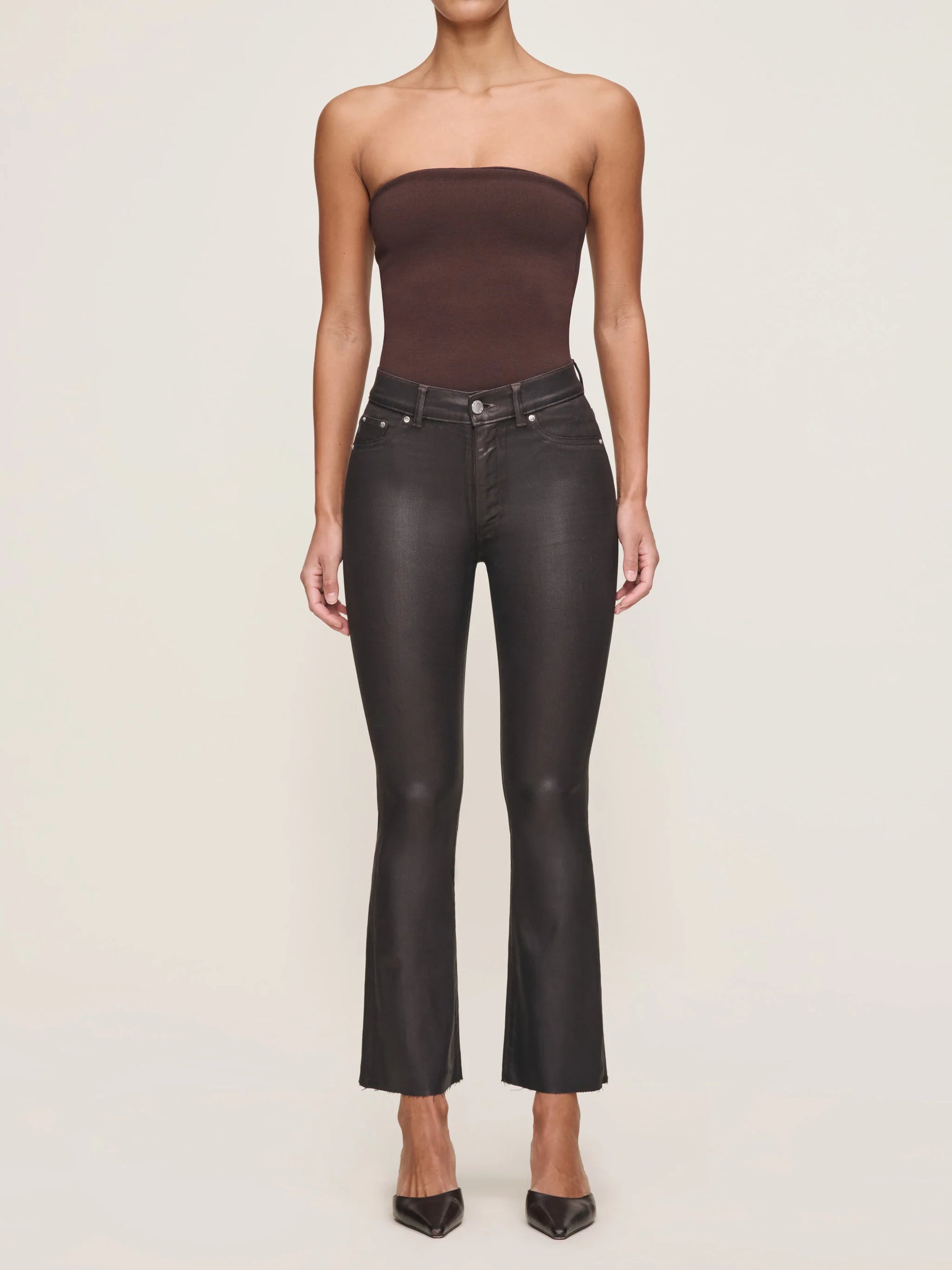 DL1961 Bridget Bootcut Coated