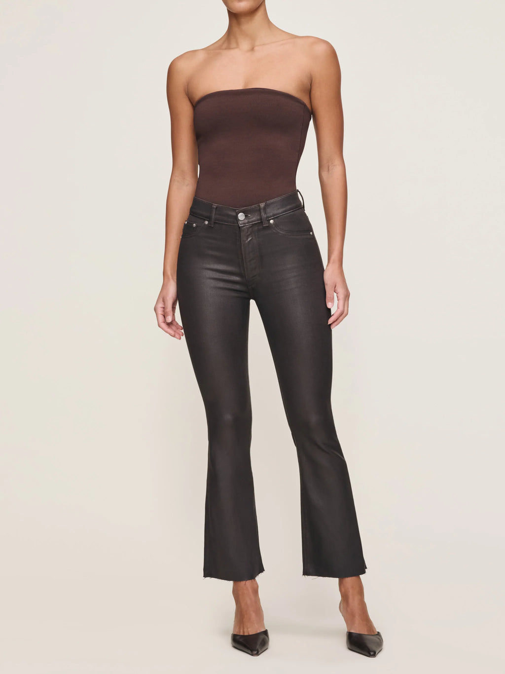 DL1961 Bridget Bootcut Coated
