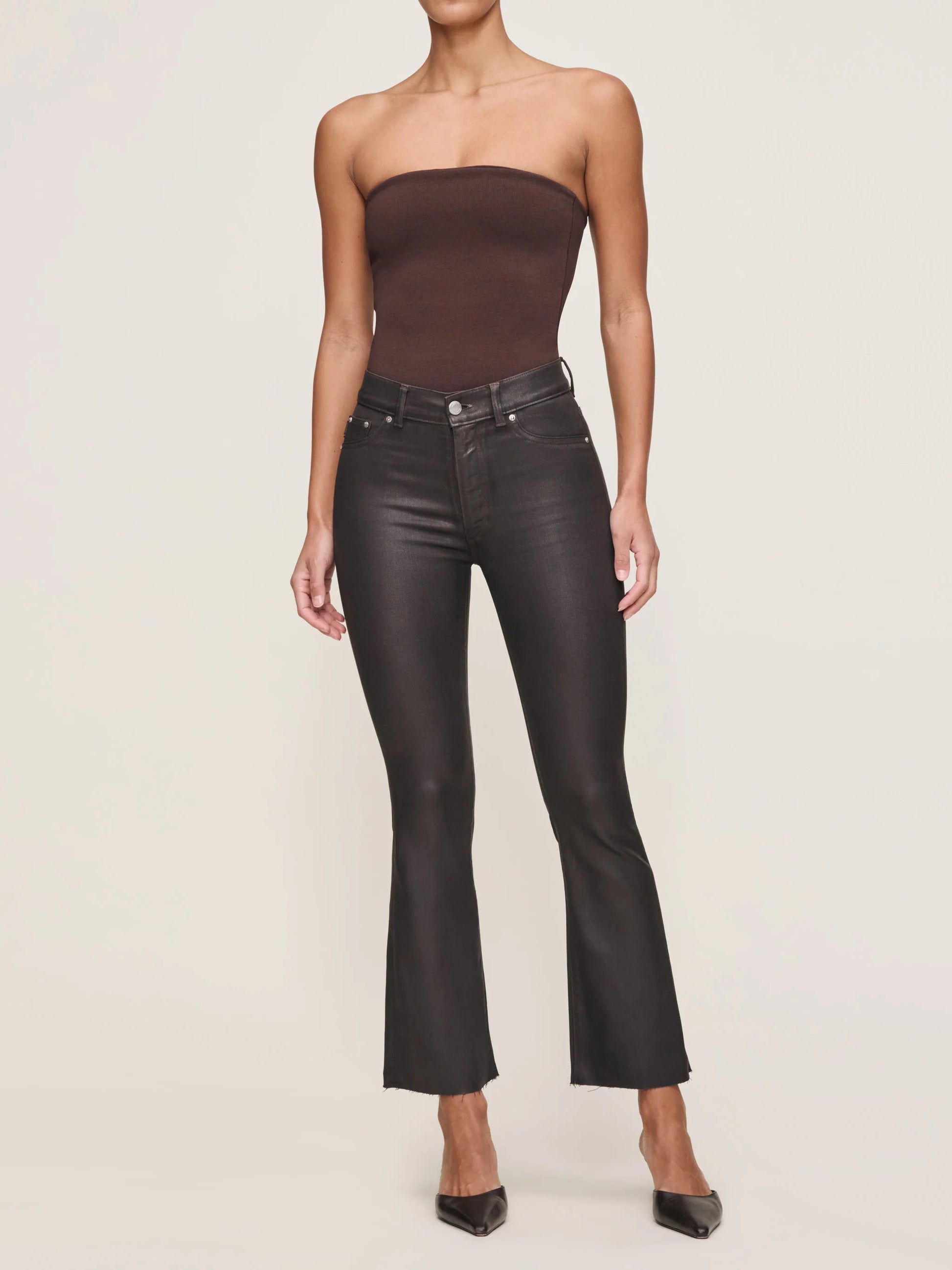 DL1961 Bridget Bootcut Coated