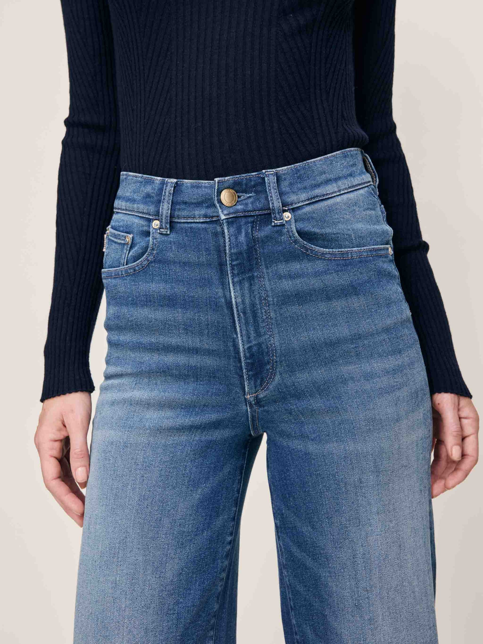 DL1961 Hepburn Vintage Wide Leg