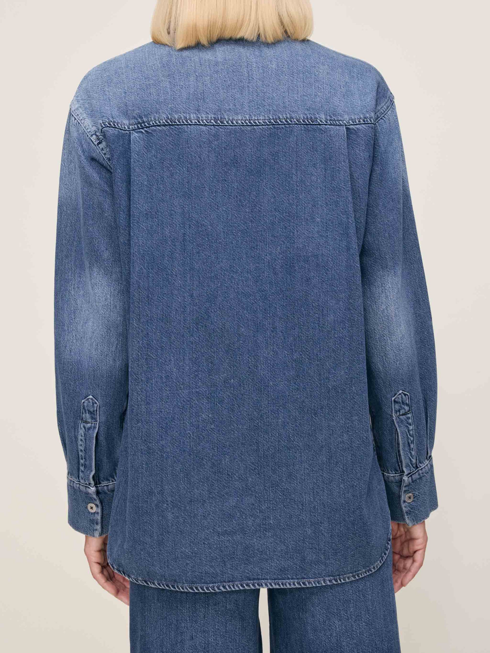 Faye Oversized Denim Shirt DL1961
