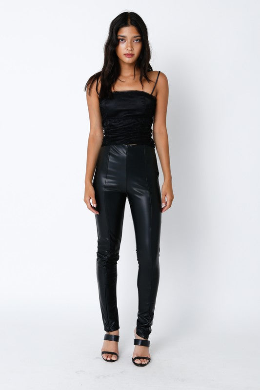 Izzy Faux Leather Pants