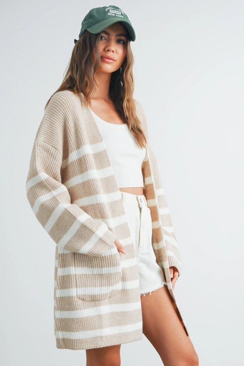 Camila Stripe Cardigan