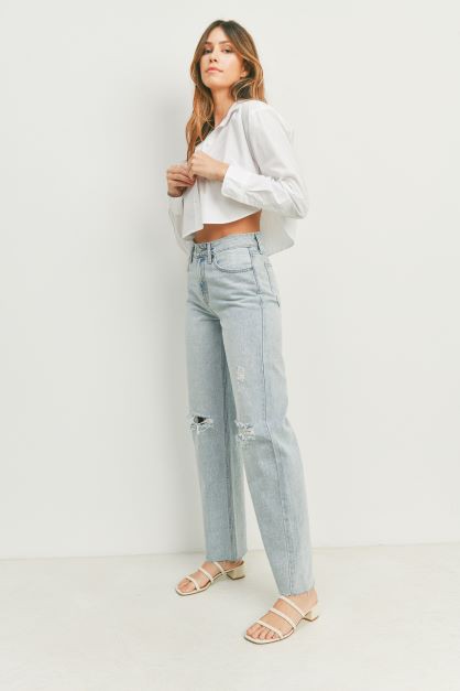 Zana Classic Straight Jeans