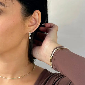 Diana 18K Gold Filled Earrings