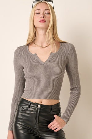Open image in slideshow, Ivy Rib Knit Top
