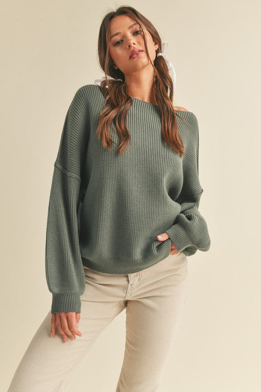 Cami Boatneck Sweater