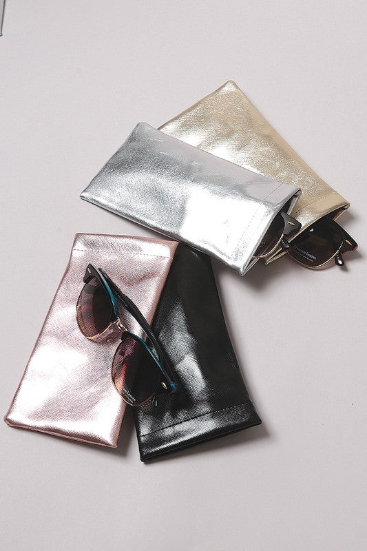 Metallic Sunglass Case