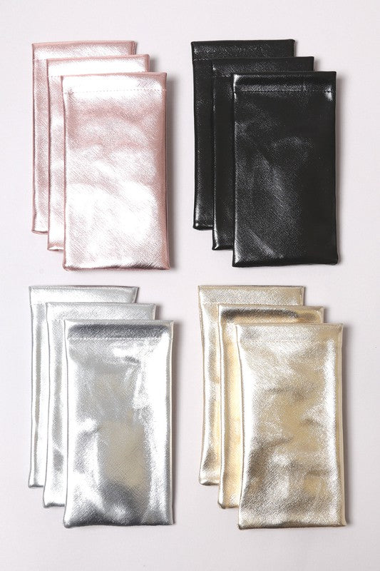 Metallic Sunglass Case