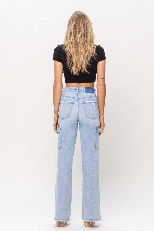 Lola 90's Vintage Straight Leg Denim