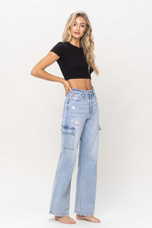 Lola 90's Vintage Straight Leg Denim