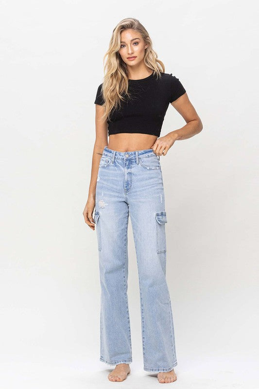 Lola 90's Vintage Straight Leg Denim