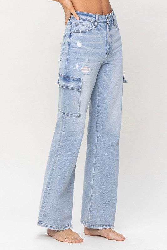 Lola 90's Vintage Straight Leg Denim