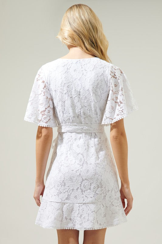 Adalyn Lace Wrap Dress