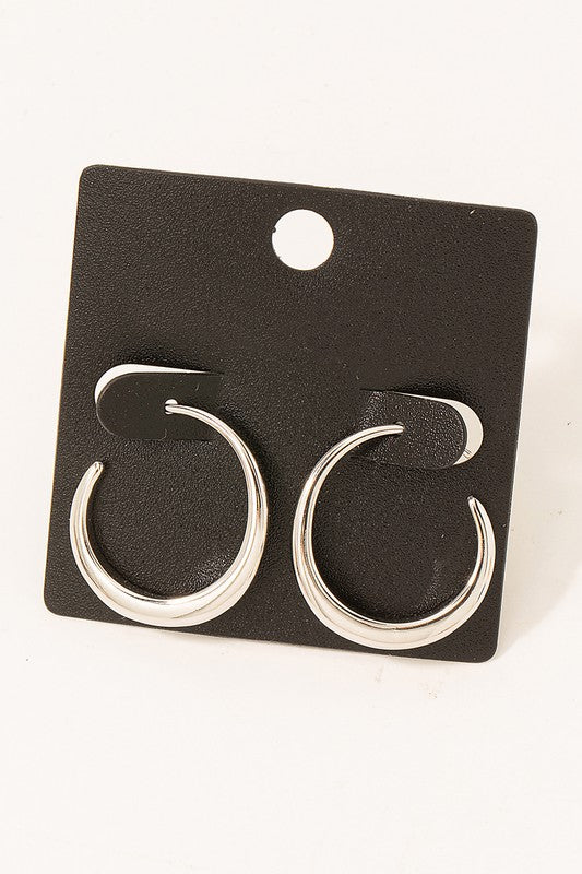 Cecilia 14K Gold Dipped Hoops