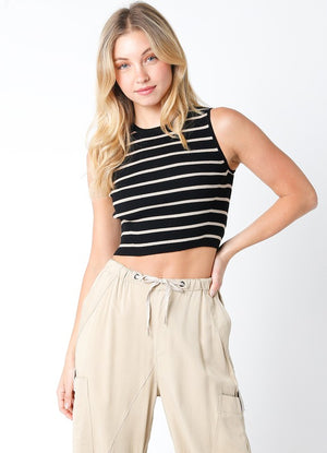 Open image in slideshow, Niva Striped Tank
