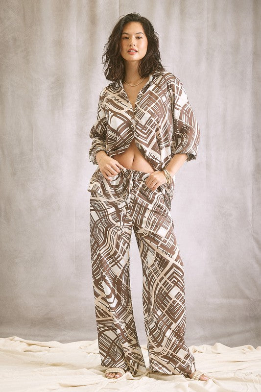 Vanessa Satin Pants