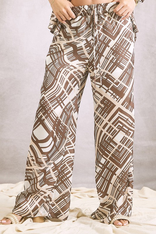 Vanessa Satin Pants