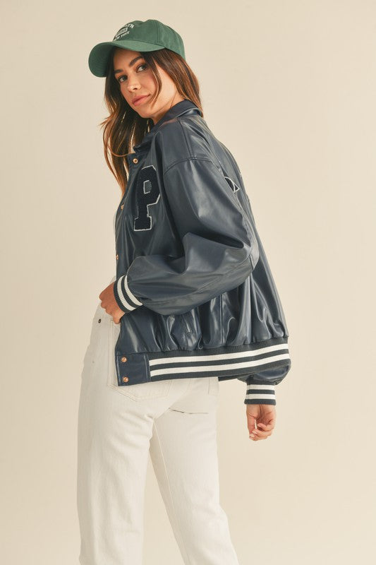 Paris Bomber Varsity Jacket