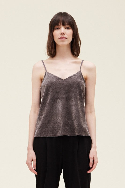 Farrah Velvet Tank