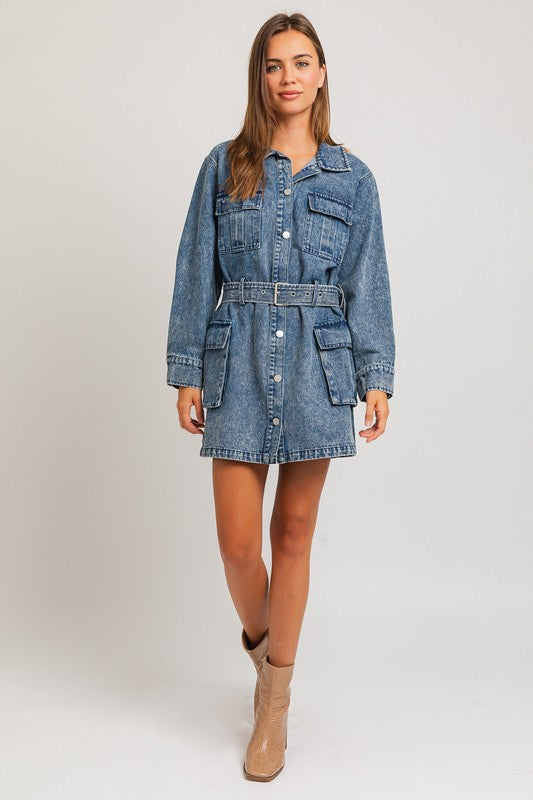 Zana Denim Dress