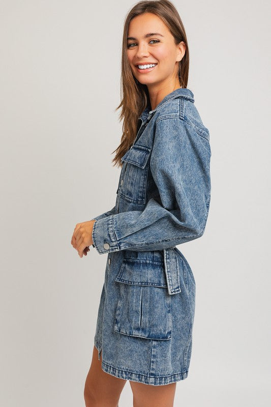 Zana Denim Dress