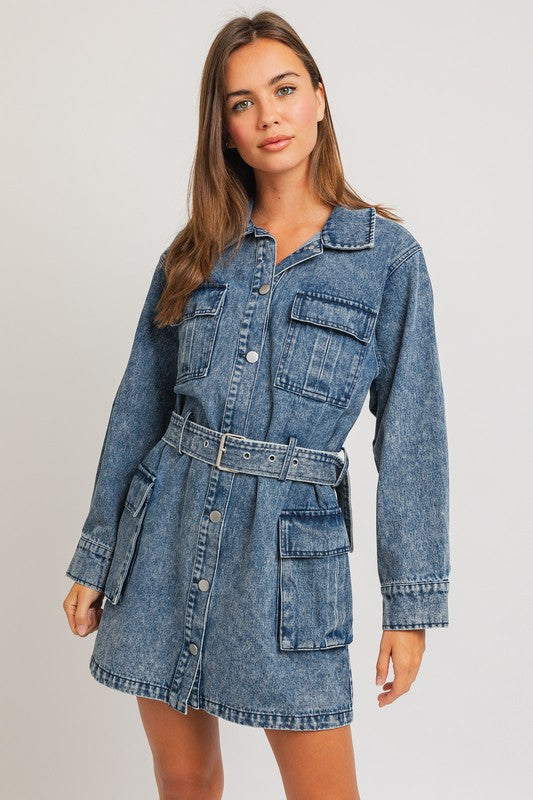 Zana Denim Dress