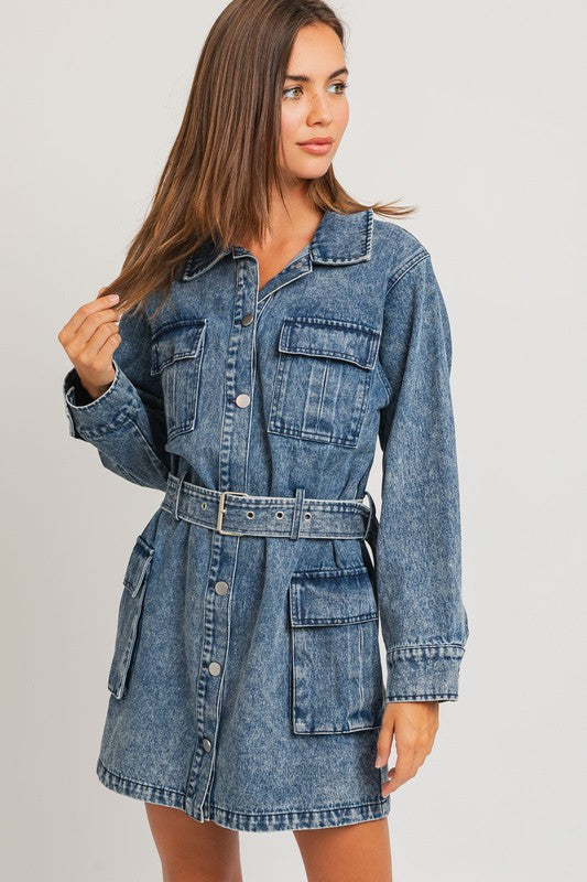 Zana Denim Dress