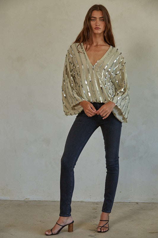 Vienna Sequin Blouse