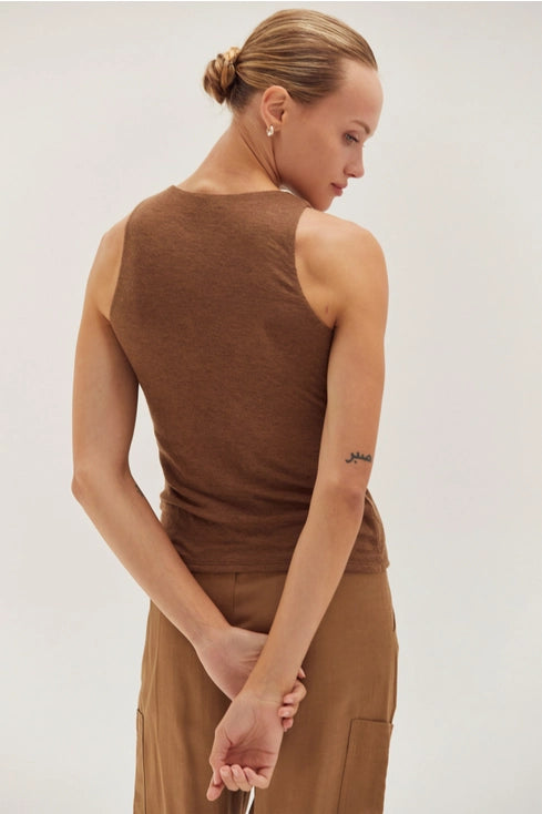 Liv Shirred Knit Top