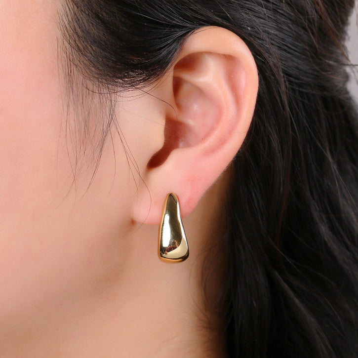 Audrey 14K Gold Filled Chunky L Earrings