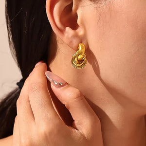 Rosalina 18K Gold Filled Earrings