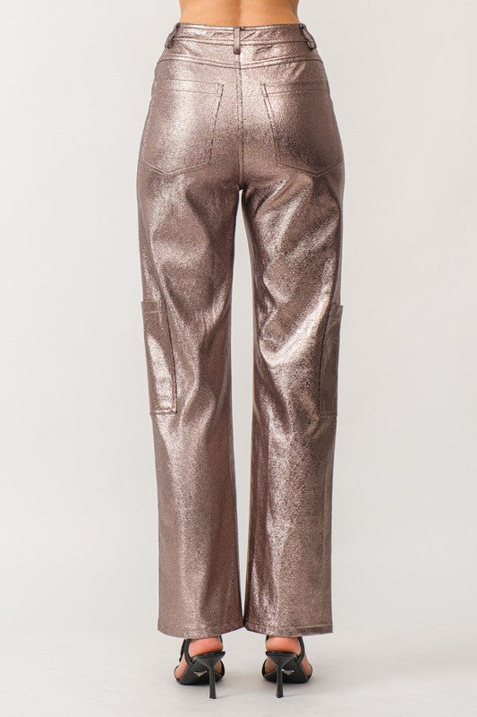 Cora Metallic Pants