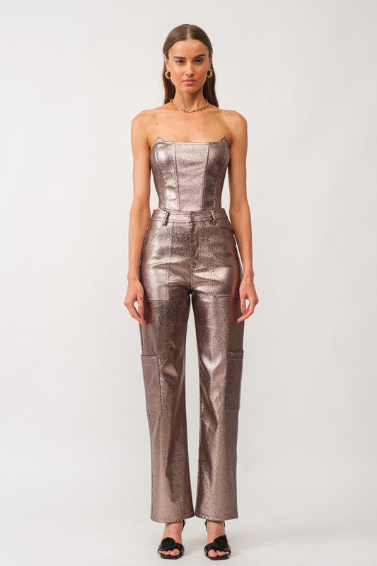Cora Metallic Pants