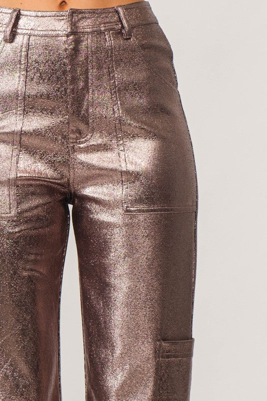 Cora Metallic Pants