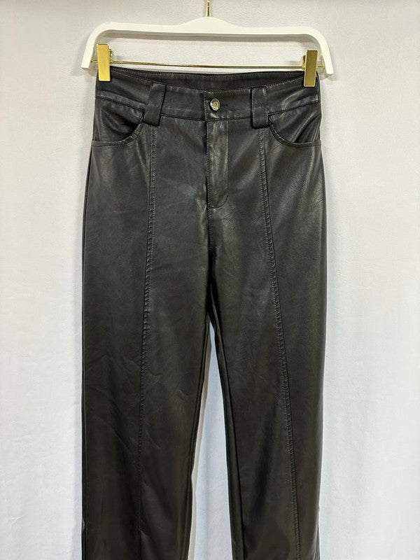 Bella Faux Leather Pants