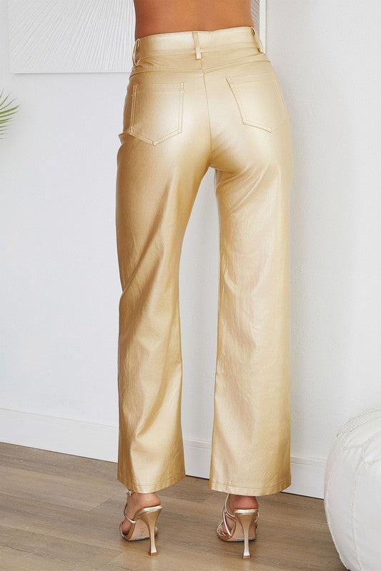 Bella Faux Leather Pants