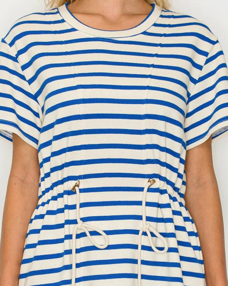 Sapphire Waves Dress